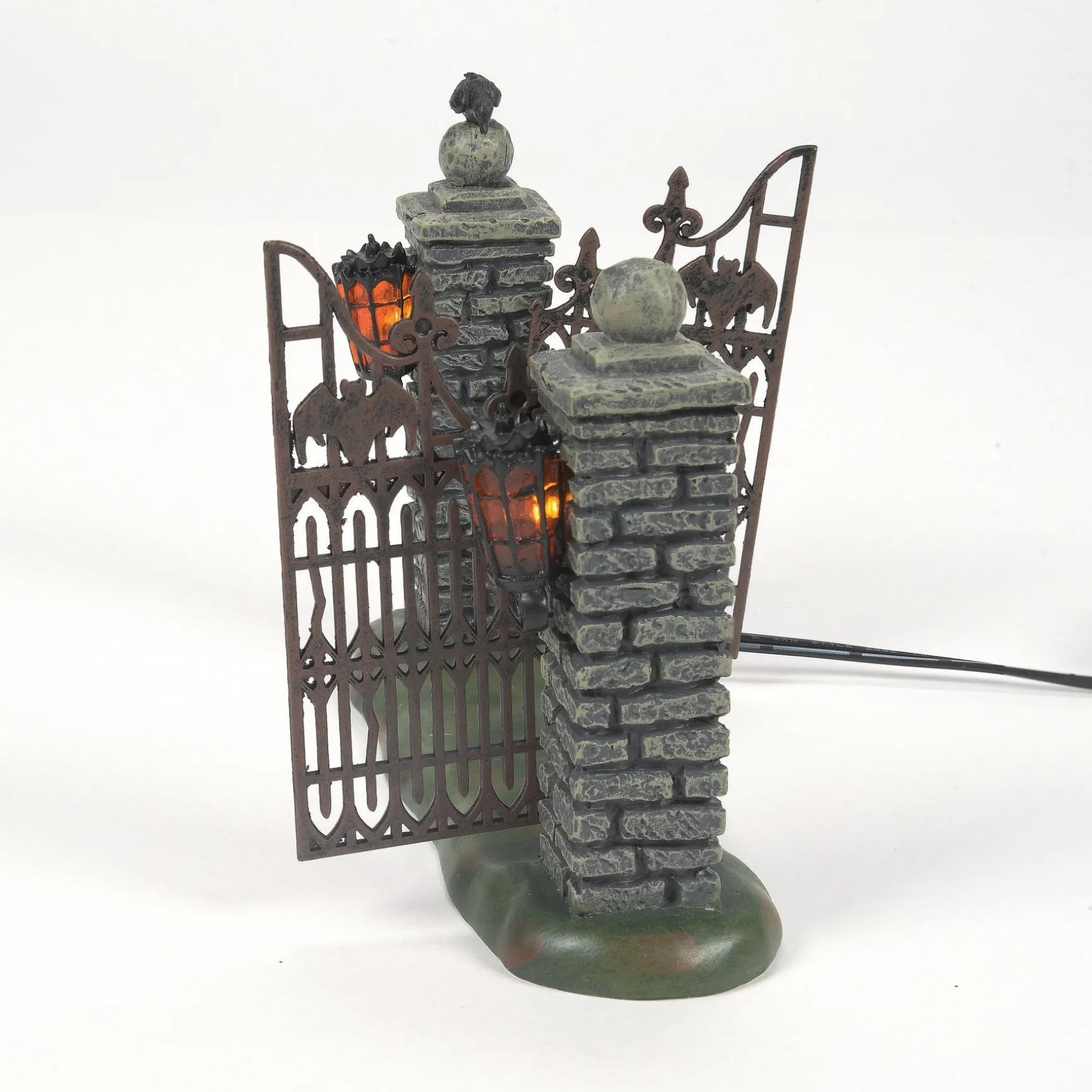Spooky Wrought Iron Gate